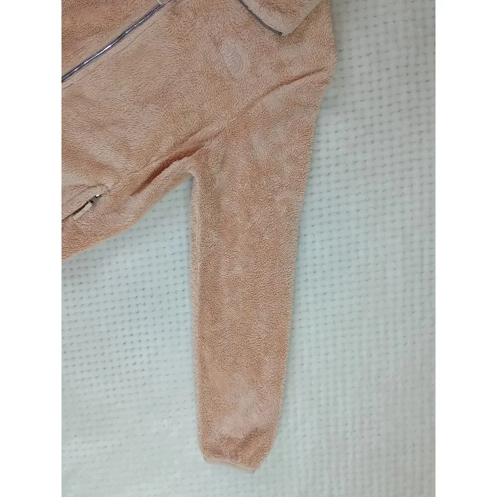 The North Face Osito Jacket Women's Medium Pink Teddy Fleece Jacket